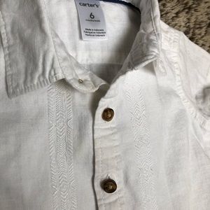 Size 6 month Carter’s shirt